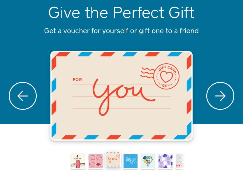 Painted Bar Stables e-Certificate gift card